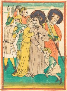 Der Verrat an Christus von German 15th Century
