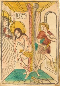 Die Geißelung in Anwesenheit von Maria