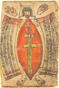 Das Maß der Seitenwunde und der Leib Christi von German 15th Century