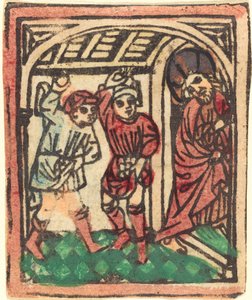 Die Steinigung Christi von German 15th Century