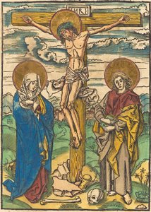 Christus am Kreuz von German 16th Century