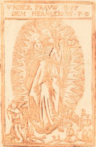 Madonna von Hernleberg von German 17th Century
