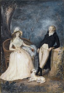 Charlotte von Stein und Johann Wolfgang von Goethe im Gespräch, Zweite Hälfte des 18. Jahrhunderts