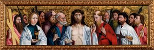 Christus und die zwölf Apostel, zweite Hälfte des 15. Jahrhunderts von German Master