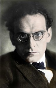 Porträt von Otto Klemperer (1885-1973), deutscher Dirigent.