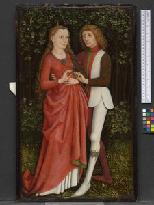Ein Brautpaar, ca. 1470