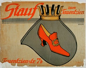 Werbung für Stauf Schuhe