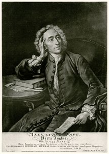 Alexander Pope von German School
