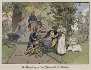 Ein Nachmittag auf der Pfaueninsel in Potsdam von German School