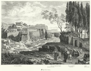 Antike Stadt Mykene, Griechenland