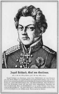 August Neidhardt, Graf von Gneisenau von German School