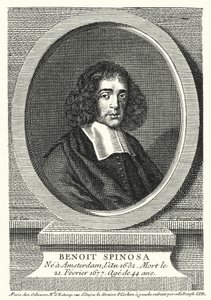 Baruch Spinoza, niederländischer Philosoph von German School