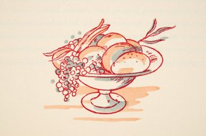 Schale mit Früchten, aus Styl, veröffentlicht 1922