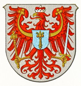 Wappen von Brandenburg, ca. 1898