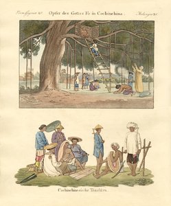 Gebrauche und Kleider der Cochin-Chinesen