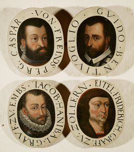 Kommandanten des Dreißigjährigen Krieges, Caspar von Freindsperg, Guido Bentivoglio, Jacob Hanibal Graf Embs von German School