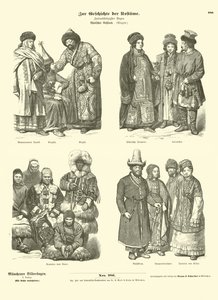 Kostüme des russischen Fernen Ostens von German School