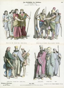 Kostüme der alten Assyrer, Perser und Meder