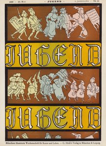 Titelillustration für Jugendmagazin, 1896