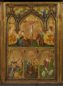 Kreuzigungstriptychon (ehemals bekannt als Estouteville-Triptychon) (Mittelteil)