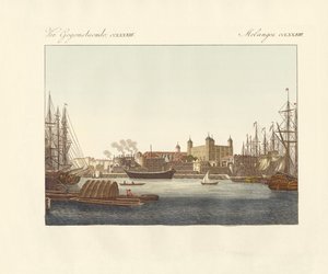 Beschreibung des Tower of London von German School