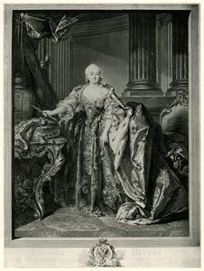 Elisabeth, Kaiserin von Russland von German School