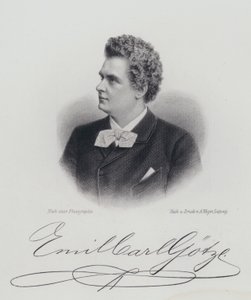Emil Goetze, deutscher Opernsänger von German School