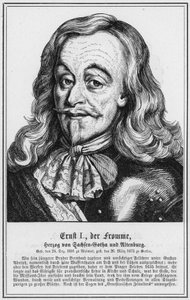 Ernst I., der Fromme, Herzog von Sachsen-Gotha und Altenburg