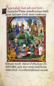 Folio 55: Die Speisung der Fünftausend, 1551