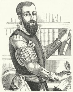 Garcilaso de la Vega, spanischer Dichter und Soldat (Stich) von German School