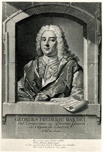 Georg Friedrich Händel von German School
