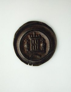 Deutsche Münze aus der Zeit der dänischen Herrschaft (1201-24)