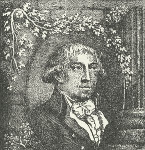 Gottfried August Bürger, deutscher Dichter (Stich) von German School