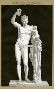 Hermes und der kleine Dionysos, zugeschrieben Praxiteles, ca. 1895