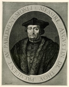 Jacques Auguste de Thou von German School