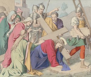 Jesus trägt sein Kreuz