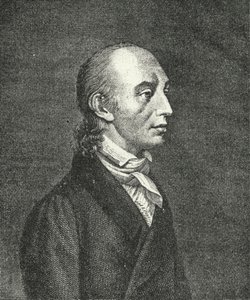 Johann Heinrich Voss, deutscher Klassizist und Dichter (Stich)