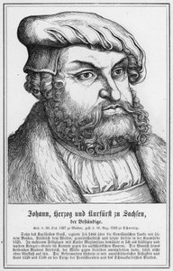 Johann, Herzog und Kurfürst zu Sachsen, der Beständige von German School
