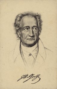 Johann Wolfgang von Goethe (1749-1832), deutscher Dichter, Romanautor und Dramatiker von German School