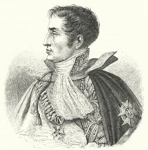 Joseph Bonaparte, König von Spanien als Joseph I. (Stich) von German School
