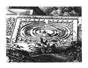 Labyrinth in Heidelberg, Hortus Palatinus