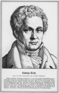 Ludwig Tieck von German School