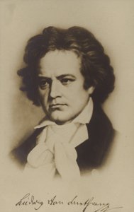 Ludwig van Beethoven von German School