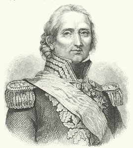 Marschall Nicolas Soult, französischer Soldat (Stich)