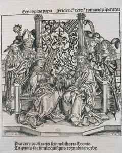 Begegnung zwischen Papst Pius II. und Friedrich III., Kaiser von Deutschland