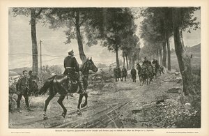 Treffen von Bismarck und Napoleon III nach der Schlacht von Sedan, Deutsch-Französischer Krieg, 2. September 1870