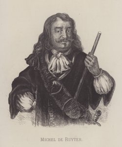 Michiel de Ruyter, niederländischer Admiral von German School