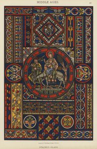 Mittelalter, Buntglas