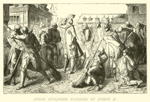 Adlige Straftäter von Joseph II. bestraft von German School