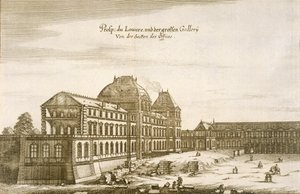 Palais du Louvre von German School